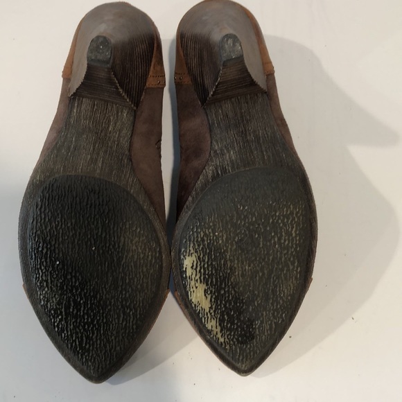 Miss Sixty | 2 tone brown leather heels | size 9 - Picture 3 of 7